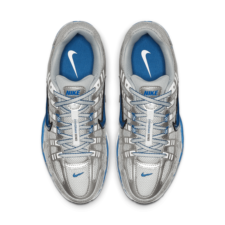 Nike P-6000 Metallic Silver Team Royal (W) Angle 1