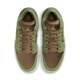 Air Jordan 1 Low SE Brown Kelp Sky J Light Olive (W) Angle 1