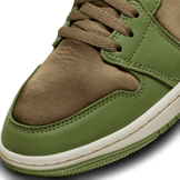 Air Jordan 1 Low SE Brown Kelp Sky J Light Olive (W) Angle 4