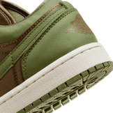Air Jordan 1 Low SE Brown Kelp Sky J Light Olive (W) Angle 5