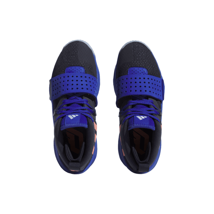 adidas Dame 8 EXTPLY Legend Ink Coral Fusion Angle 0