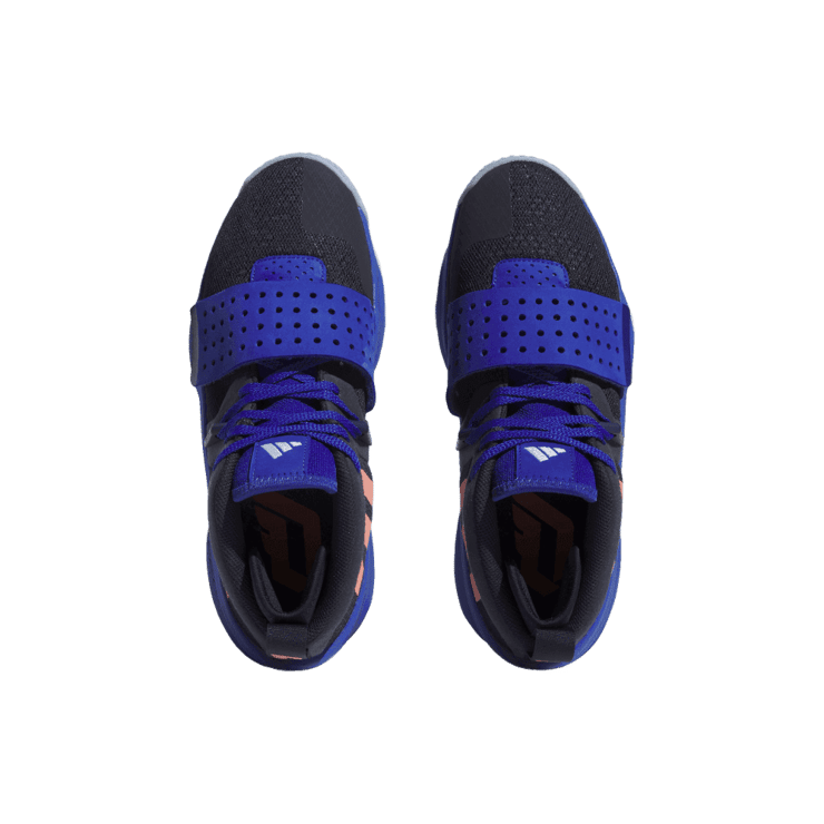 adidas Dame 8 EXTPLY Legend Ink Coral Fusion Angle 0