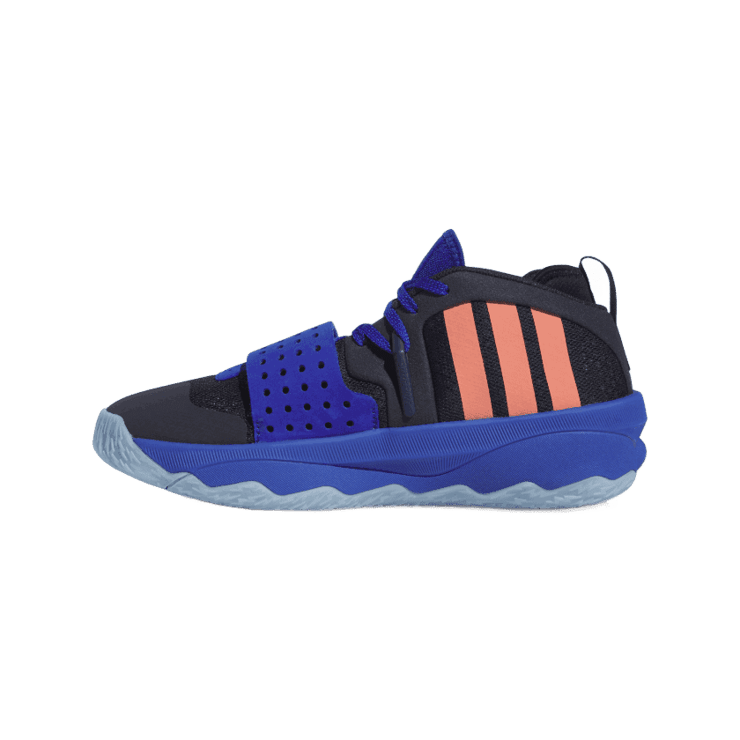 adidas Dame 8 EXTPLY Legend Ink Coral Fusion Angle 4