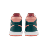 Jordan 1 Mid Dark Teal Green (W) Angle 3