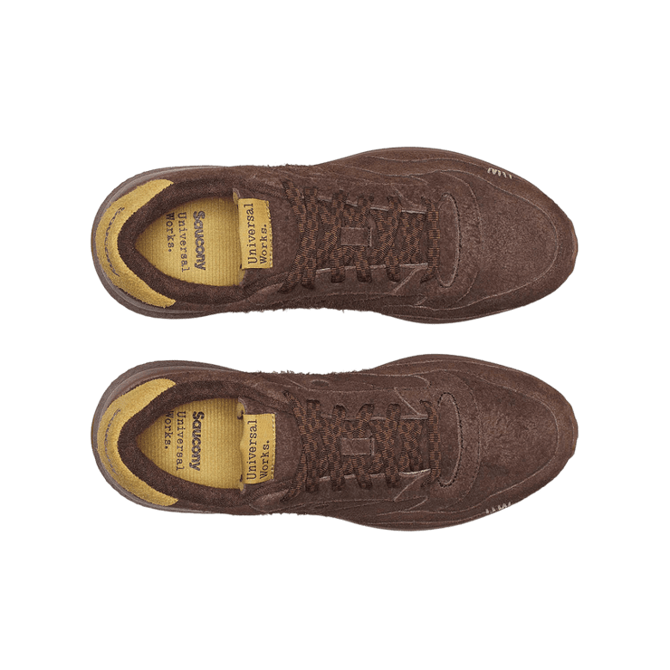 Saucony Jazz NXT Universal Works Brown Angle 2