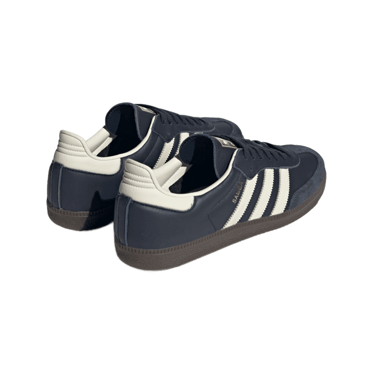 adidas Samba OG Navy White Gum Angle 4