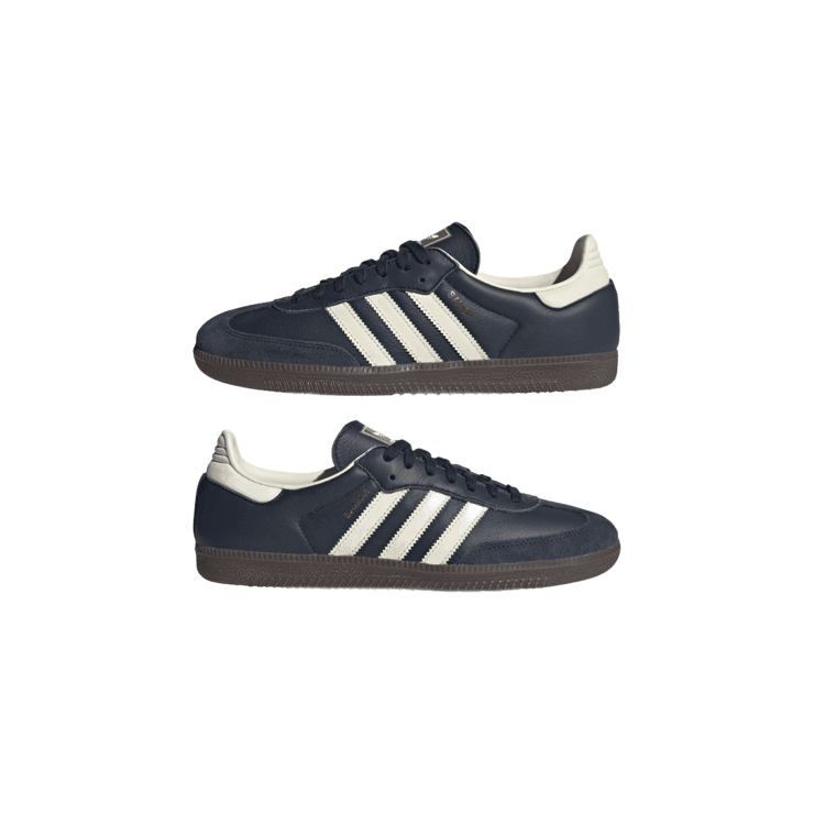 adidas Samba OG Navy White Gum Angle 6