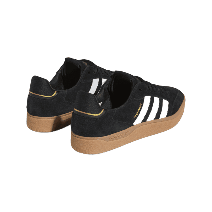 adidas Tyshawn Remastered Core Black Angle 3