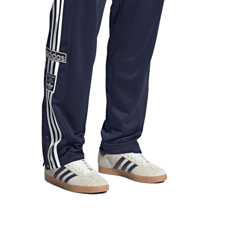 adidas Gazelle Beige Dark Blue Collegiate Burgundy Angle 0