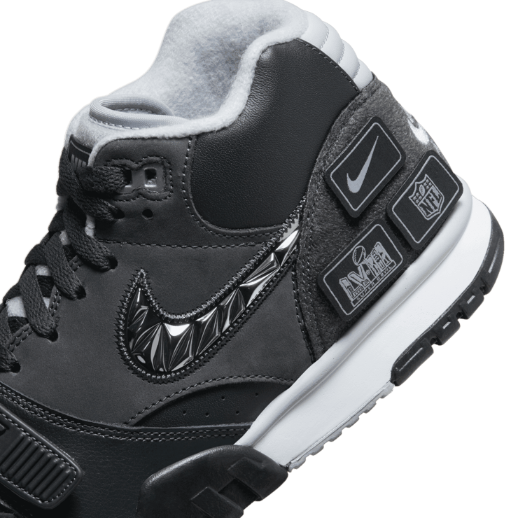 Nike Air Trainer 1 Super Bowl LVIII Anthracite Angle 6