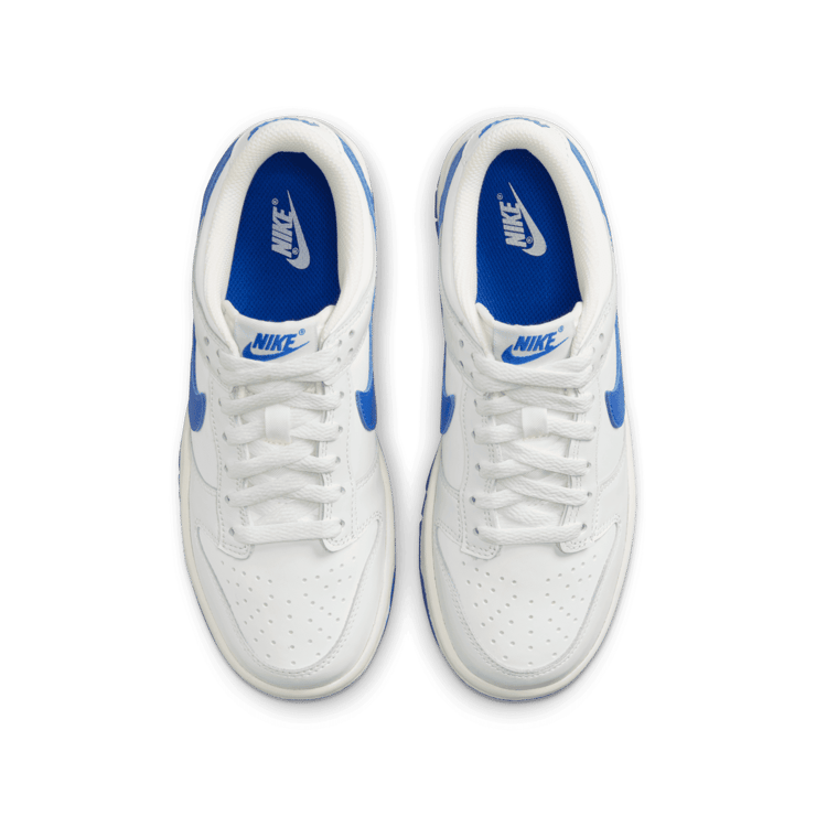 Nike Dunk Low Summit White Hyper Royal (GS) Angle 1