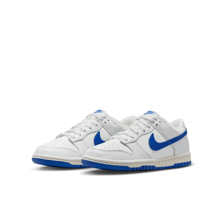 Nike Dunk Low Summit White Hyper Royal (GS) Angle 2