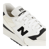 New Balance 998 Made in USA White Black Angle 4