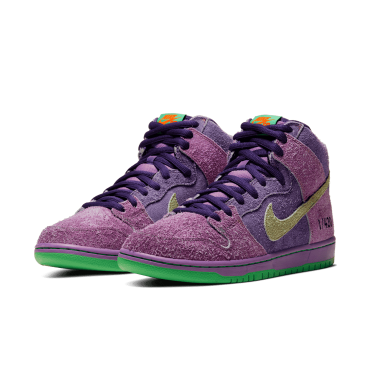Nike sb dunk high 420 reverse skunk retail price clearance
