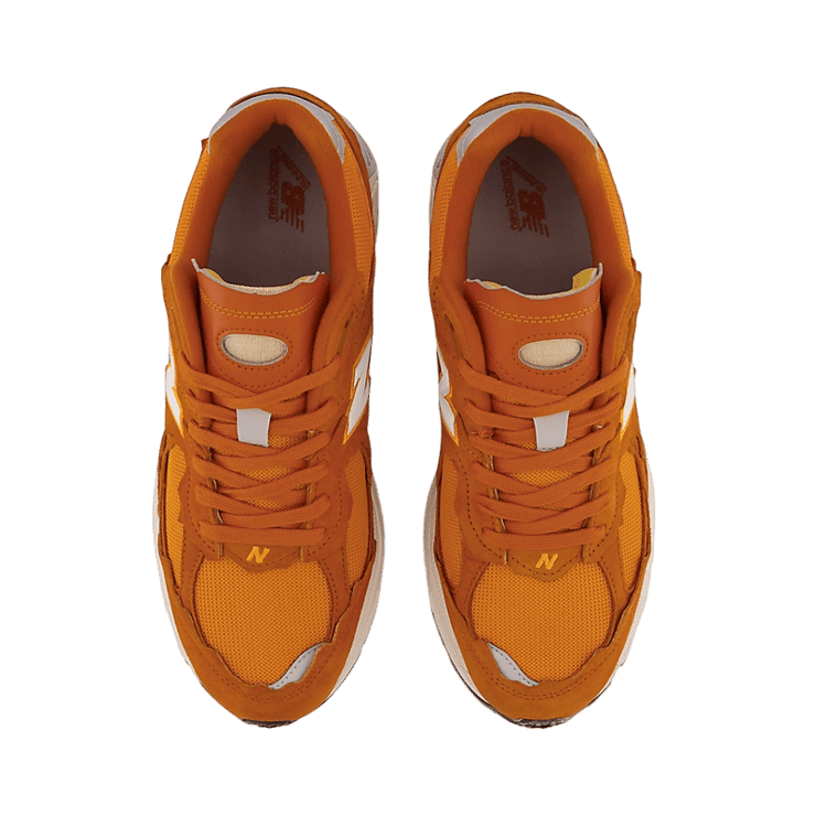 New Balance 2002R Protection Pack Orange Angle 1