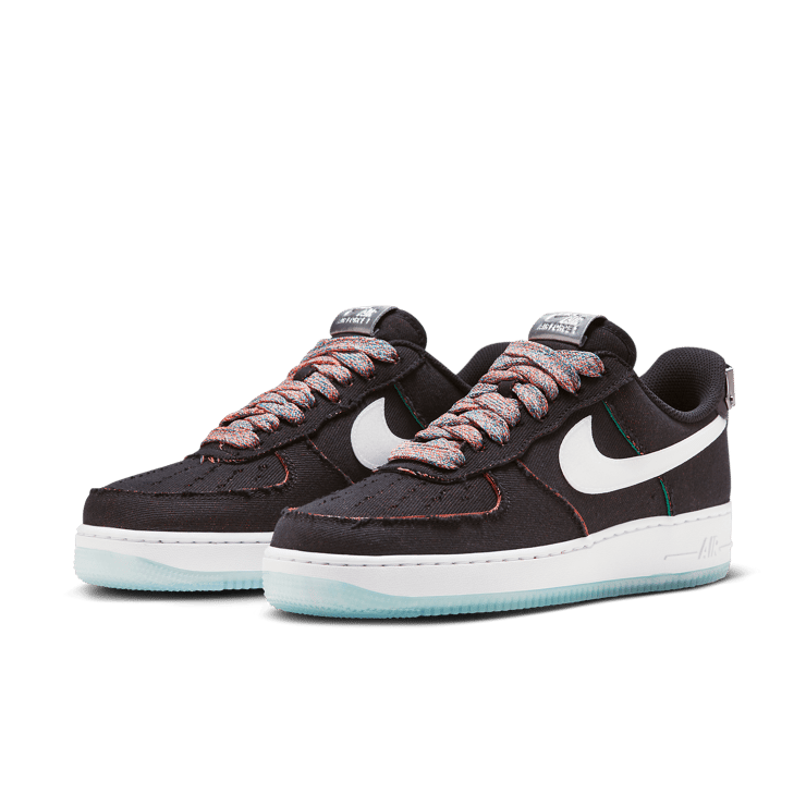 Nike Air Force 1 Low Have A Nike Day Black Denim Angle 2