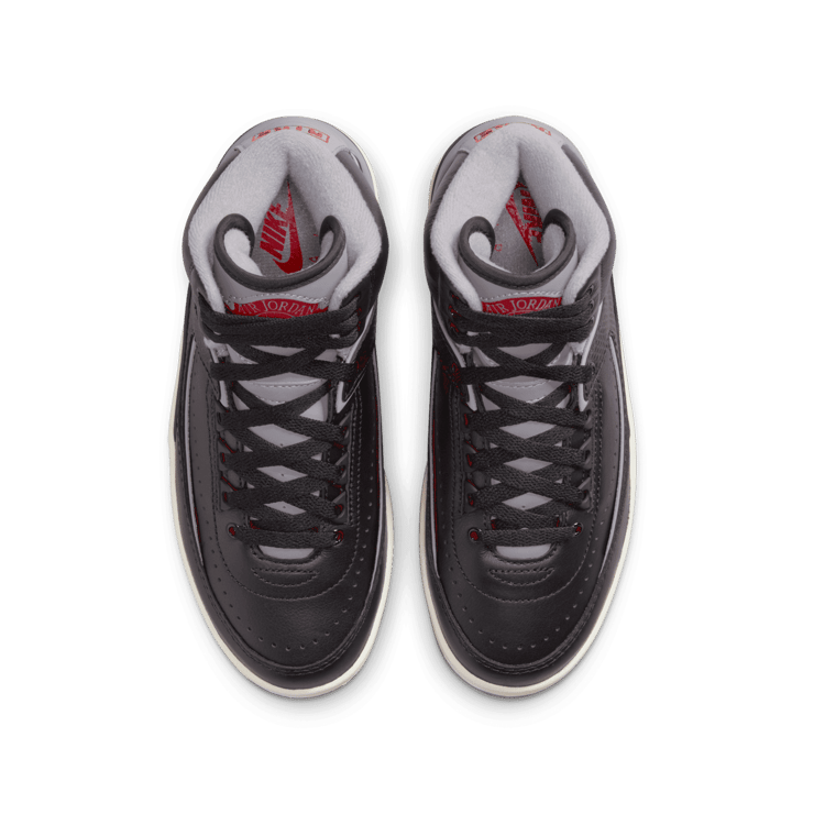 Air Jordan 2 Retro Black Cement (GS) Angle 1