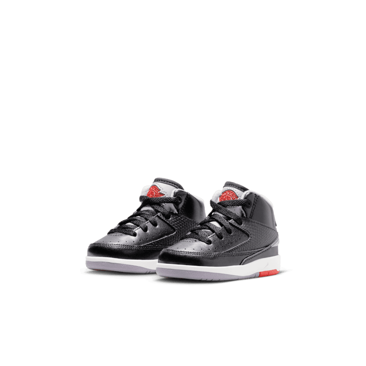 Air Jordan 2 Retro Black Cement (TD) Angle 2