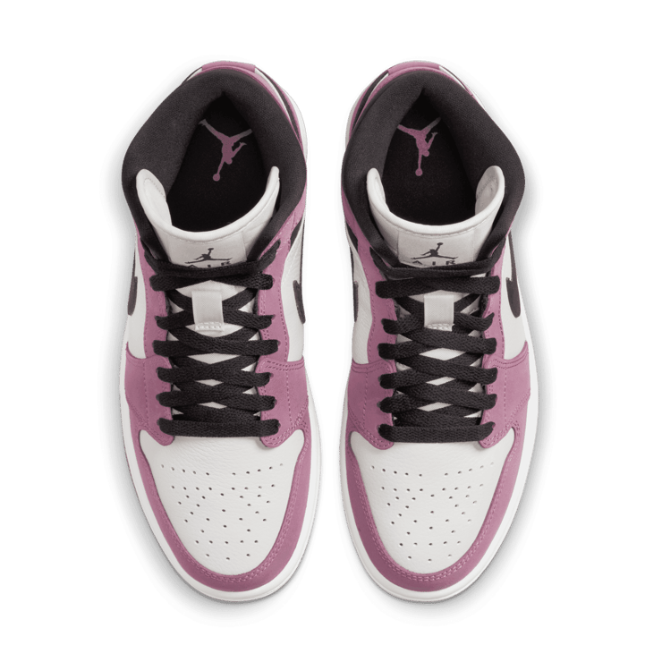 Jordan 1 Mid Berry Pink (W) Angle 1