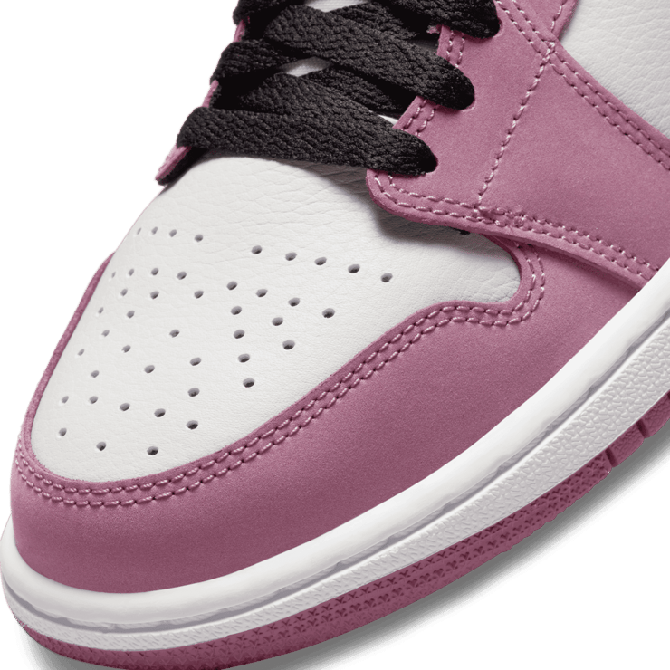 Jordan 1 Mid Berry Pink (W) Angle 4