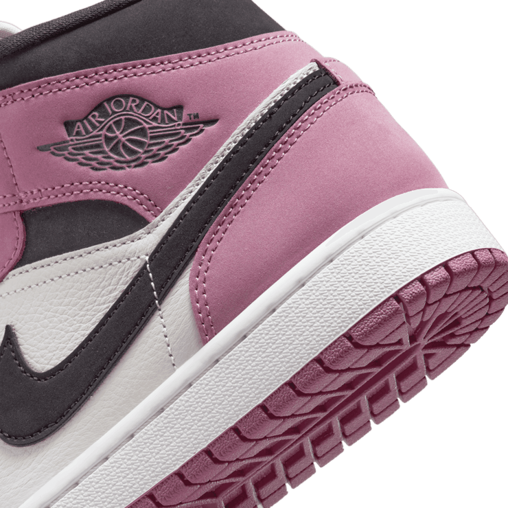 Jordan 1 Mid Berry Pink (W) Angle 5
