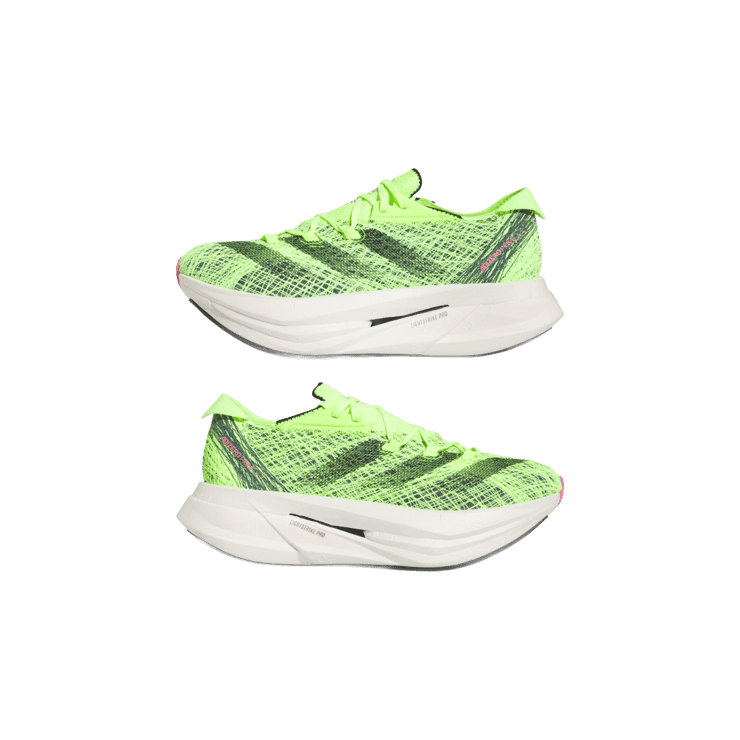 adidas adiZero Prime 2 Strung Lucid Lemon Core Black Angle 5