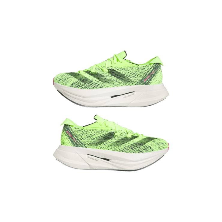 adidas adiZero Prime 2 Strung Lucid Lemon Core Black Angle 5