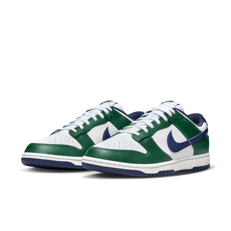 Nike Dunk Low Fir Midnight Navy Angle 2