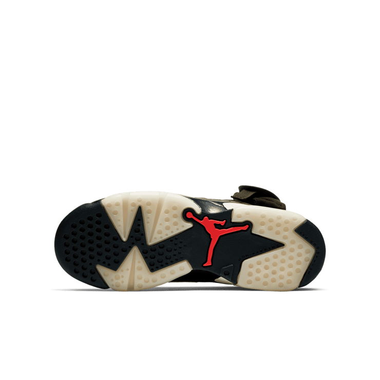 Air Jordan 6 Retro Travis Scott Olive (GS) Angle 0