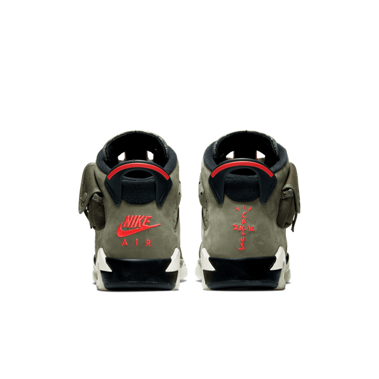 Air Jordan 6 Retro Travis Scott Olive (GS) Angle 3