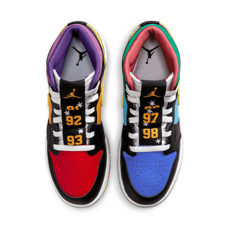 Air Jordan 1 Mid SS Championships (GS) Angle 1