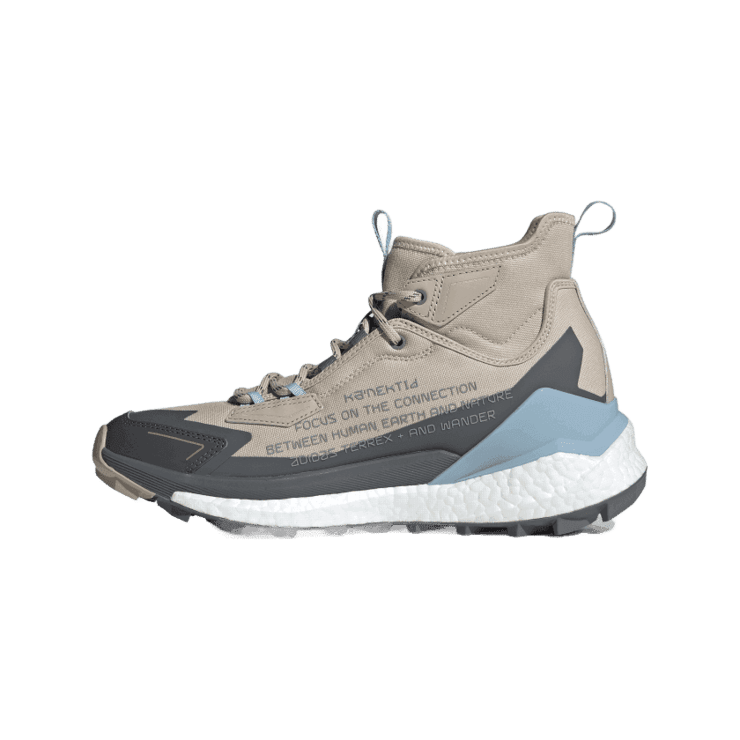 adidas Terrex Free Hiker 2.0 and wander Wonder Beige Angle 5