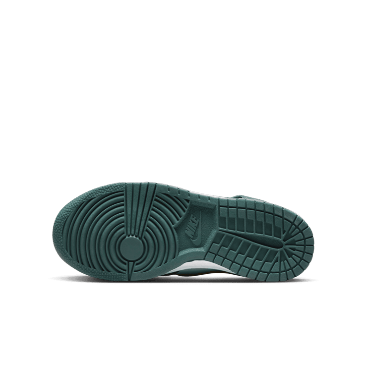 Nike Dunk High Deep Jungle University Blue (GS) Angle 0