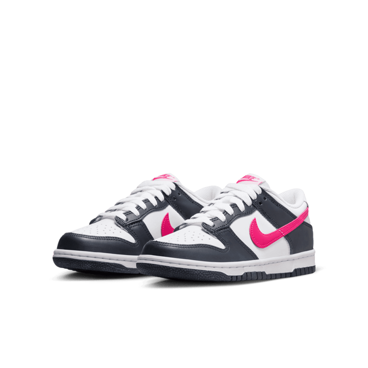 Nike Dunk Low Dark Obsidian Fierce Pink (GS) Angle 2