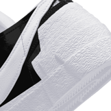 Nike Blazer Low Sacai Black Patent Angle 5