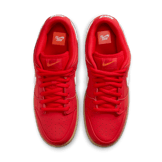 Nike SB Dunk Low University Red Gum Angle 1
