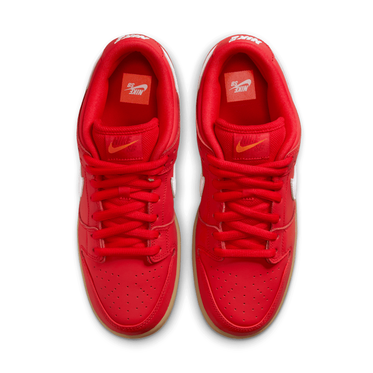 Nike SB Dunk Low University Red Gum Angle 1