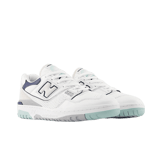 New Balance 550 White Winter Fog (W) Angle 2