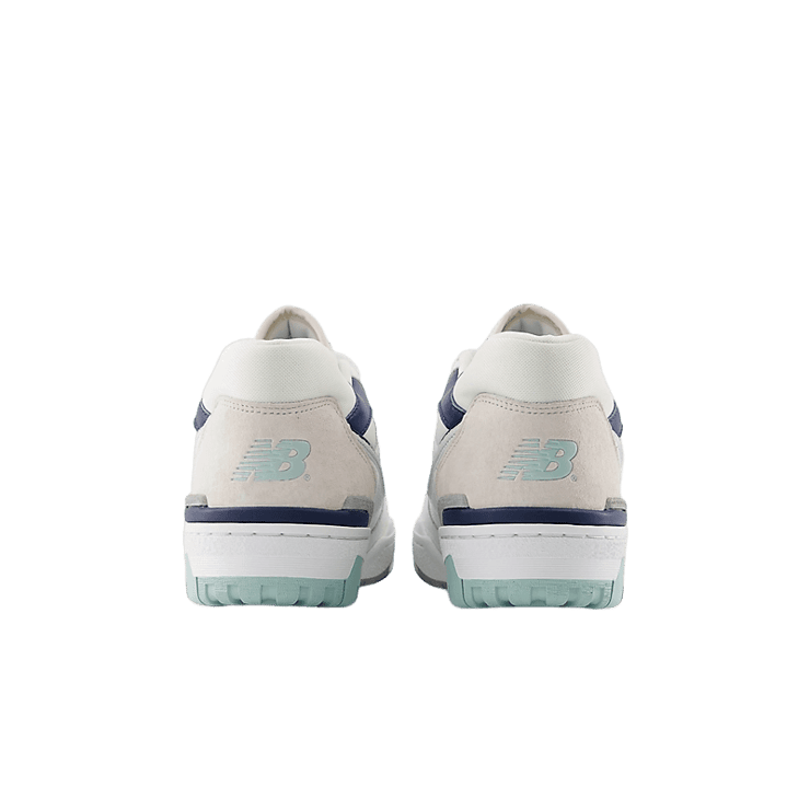 New Balance 550 White Winter Fog (W) Angle 4