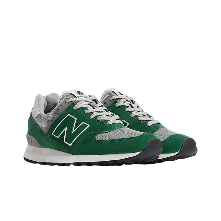 New Balance 576 Made in UK Green Grey Angle 2