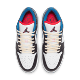 Air Jordan 1 Low SE Black Industrial Blue Angle 1