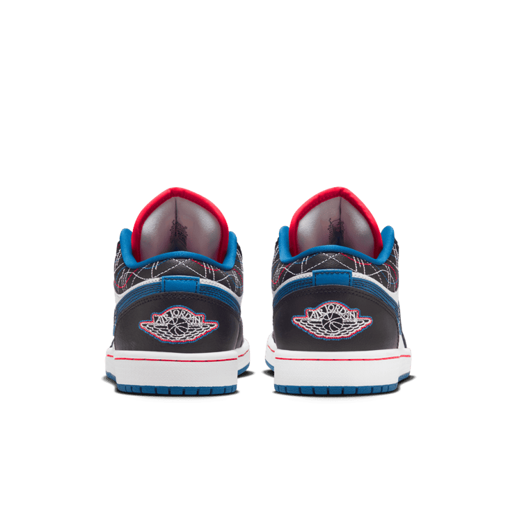 Air Jordan 1 Low SE Black Industrial Blue Angle 3