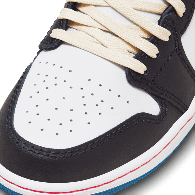 Air Jordan 1 Low SE Black Industrial Blue Angle 4