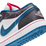 Air Jordan 1 Low SE Black Industrial Blue Angle 5