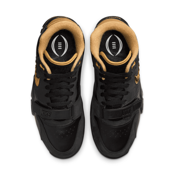 Nike Air Trainer College Football Playoffs Black Gold FJ6196-001