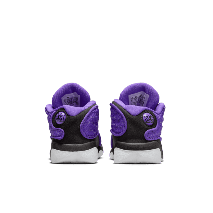 Air Jordan 13 Retro Purple Venom (TD) Angle 3