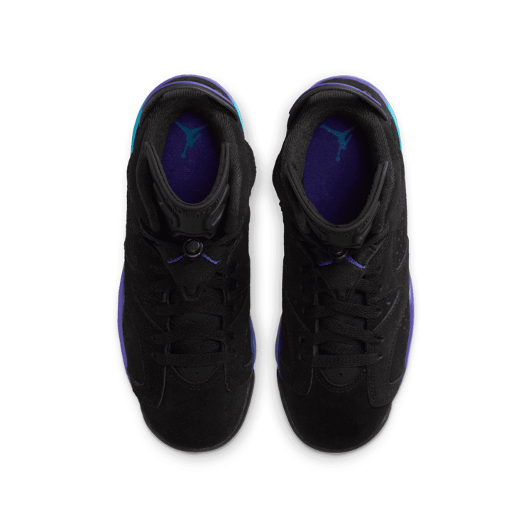 Air Jordan 6 Retro Aqua (GS) Angle 1