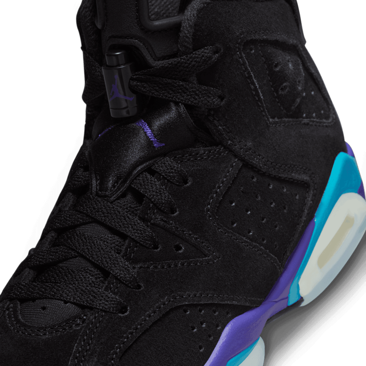 Air Jordan 6 Retro Aqua (GS) Angle 4