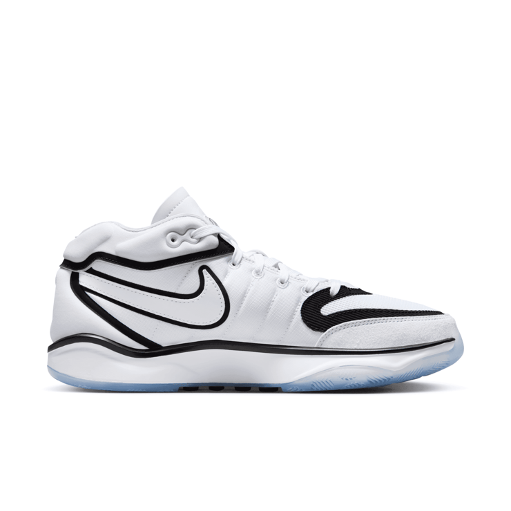 Nike Air Zoom GT Hustle 2 White Black Angle 1