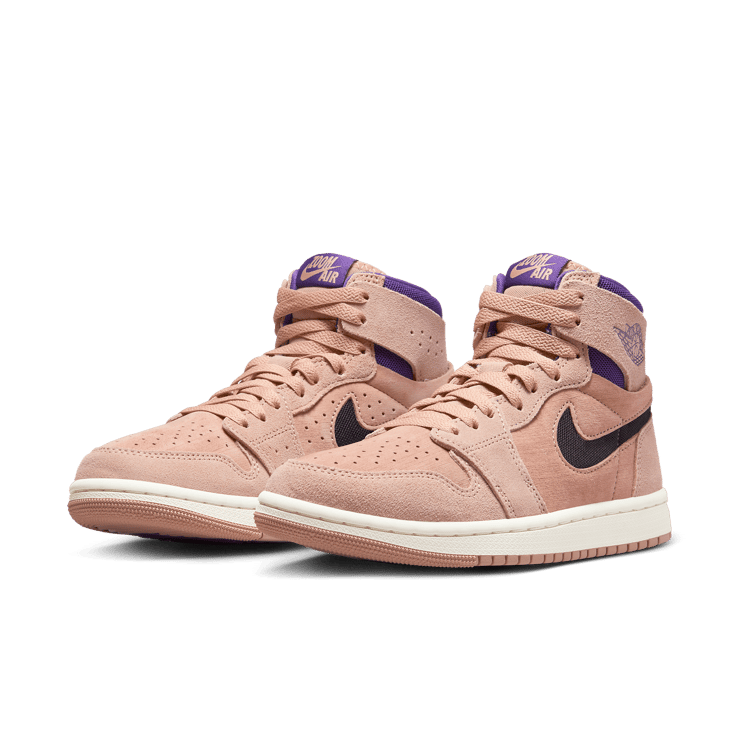 Air Jordan 1 High Zoom CMFT 2 Sanddrift Cave Purple (W) Angle 2